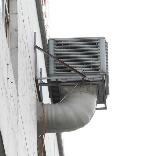 湿帘冷风机供应湿帘冷风机夏季车间降温设备纺织车间降温设备——湿帘冷风机