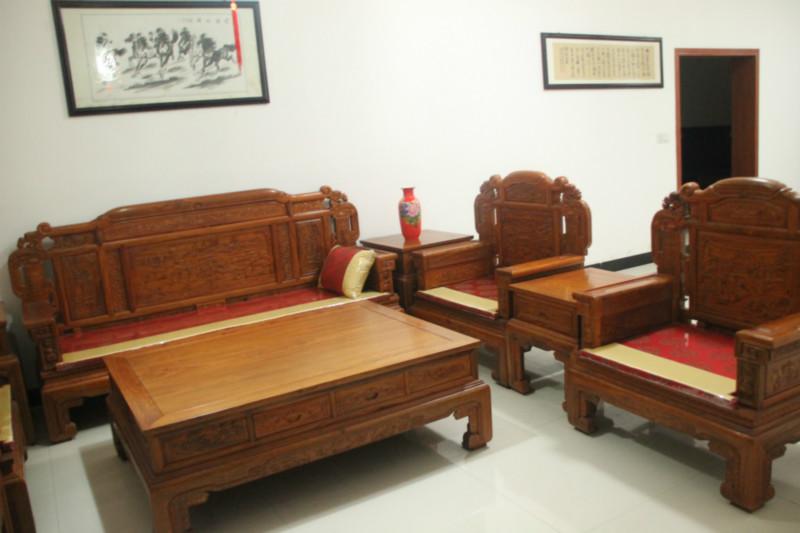 供应客厅红木沙发10件套/红木家具沙发/客厅家具