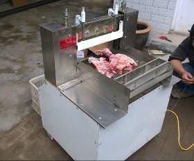 供应冻肉切丁机鲜肉切片机全自动鸡肉切机