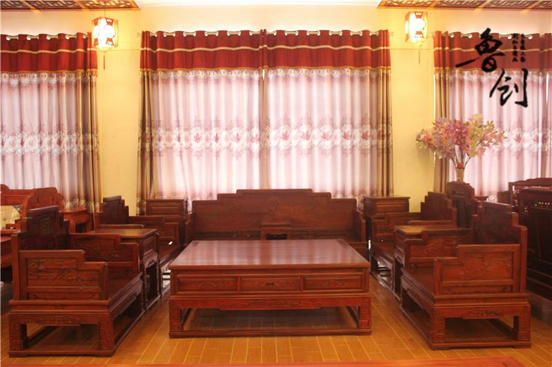 供应东阳老挝红酸枝家具厂批发出售，红木家具厂出售，红木家具厂报价