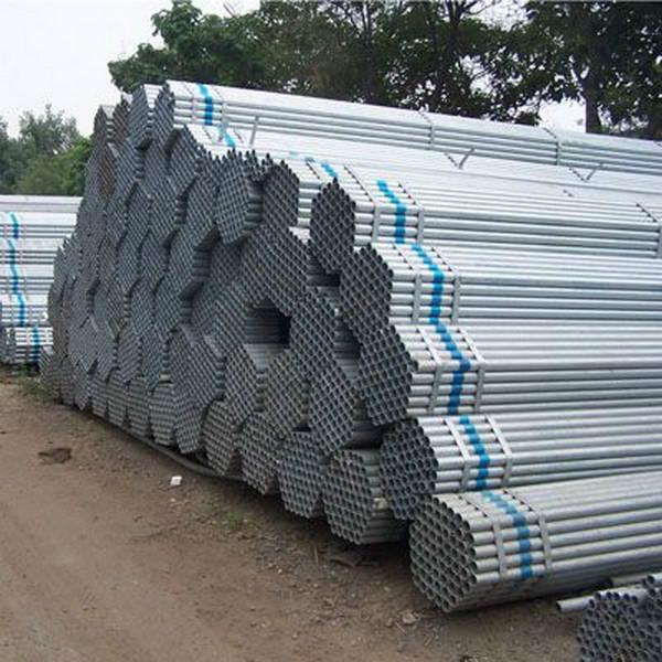 供应优质热镀锌钢管规格4分-12寸壁厚1.0-12mm长度4米--8米图片