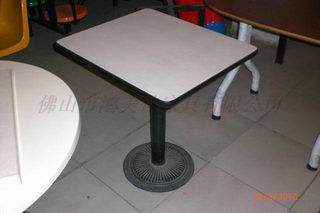 供应铸铁脚分体餐桌椅，广东佛山餐桌椅厂家大量生产