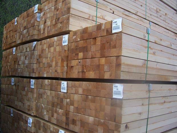 加拿大铁杉建筑木方批发