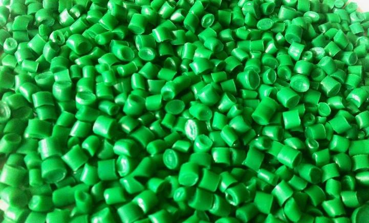 供应PE再生颗粒绿色再生料吹注型