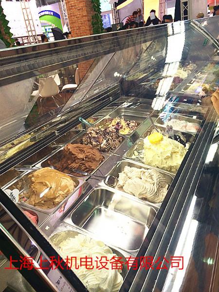 供应豪华型冰淇淋展示柜圆桶风冷无霜型冰淇淋柜全国联保上门服务