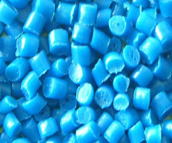 供应蓝色注塑级HDPE再生塑料