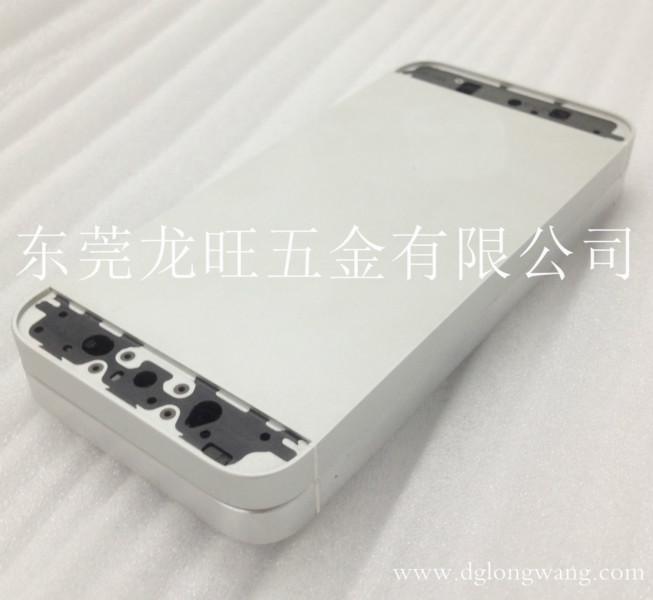 广东/东莞 CNC加工铝合金手机壳 纳米注塑技术 金属塑胶一体成型