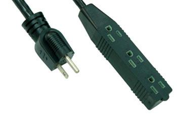 美式插线板美式延长线ETL/UL电源线批发