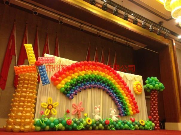供应深圳小朋友生日布置，儿童生日派对气球布置，宝宝宴气球装饰。图片