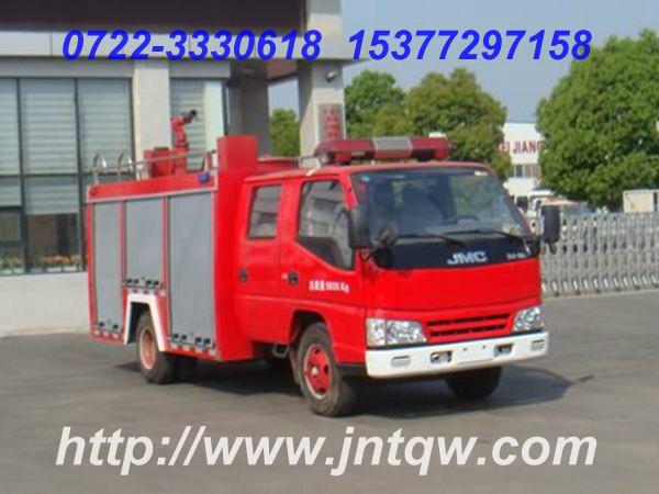 供应江铃2吨水罐消防车价格，小型消防车生产厂家15377297158图片
