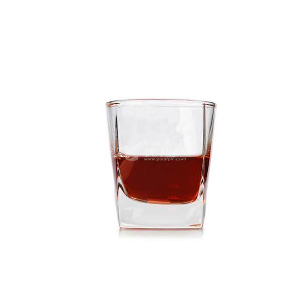 玻璃杯四方杯威士忌杯酒吧专用杯批发